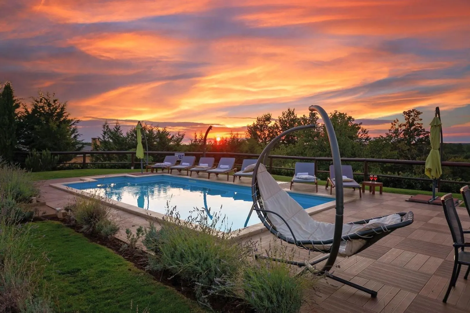 Rustic Eco Villa Baldasi With Pool In Vizinada